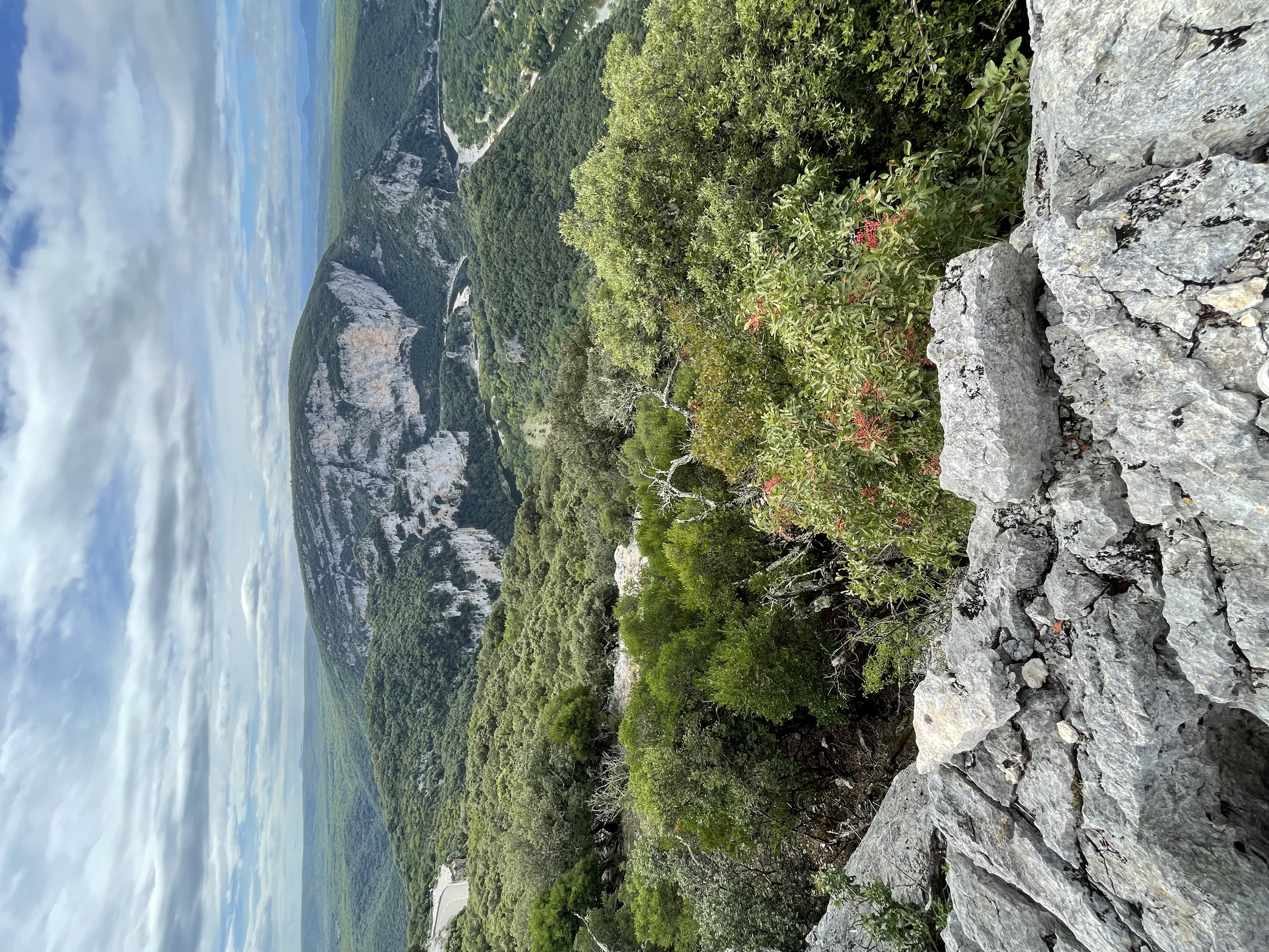 Coucher de soleil en Ardèche