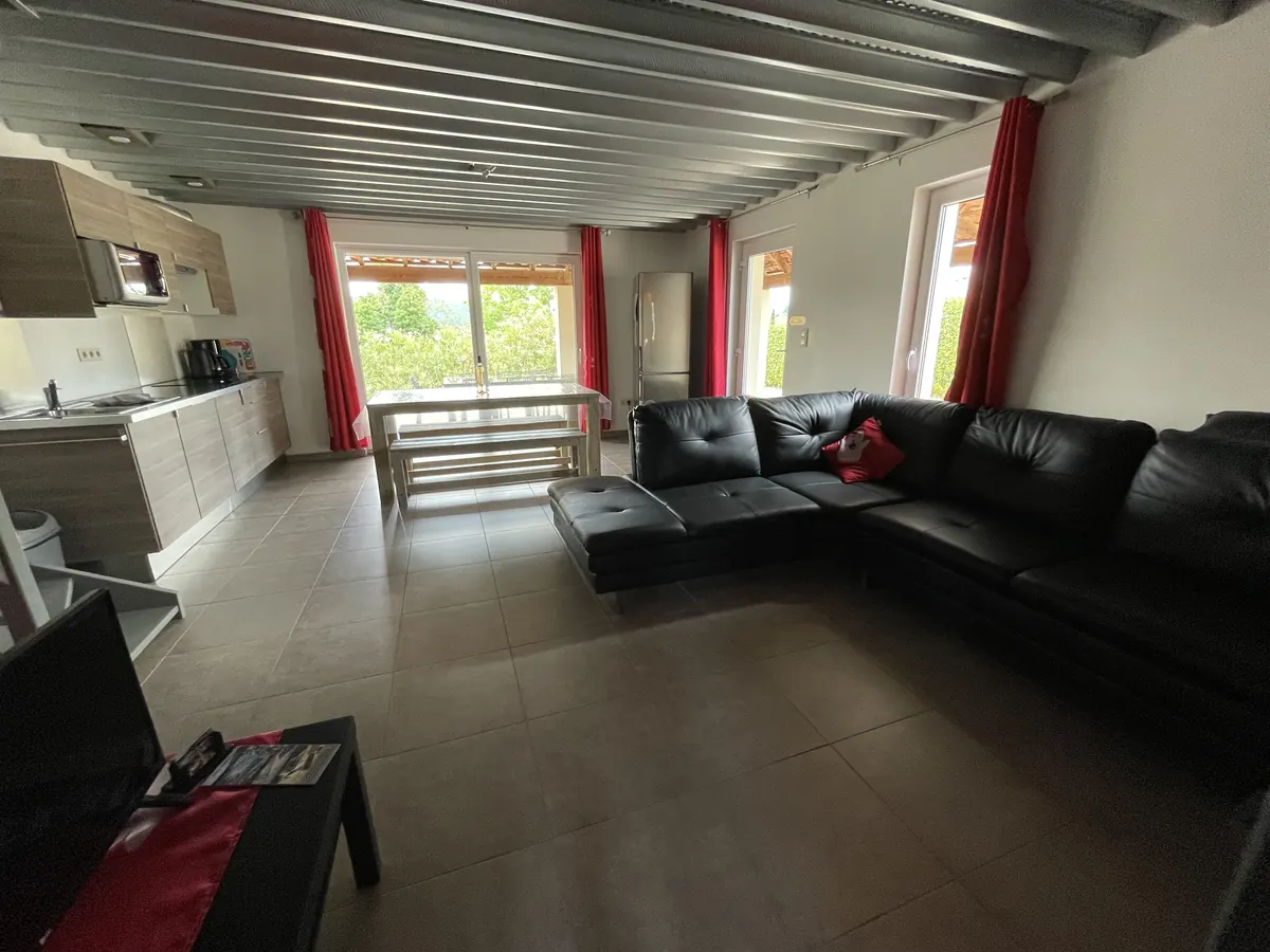 Stue i gite 1 i Villa Vallon I