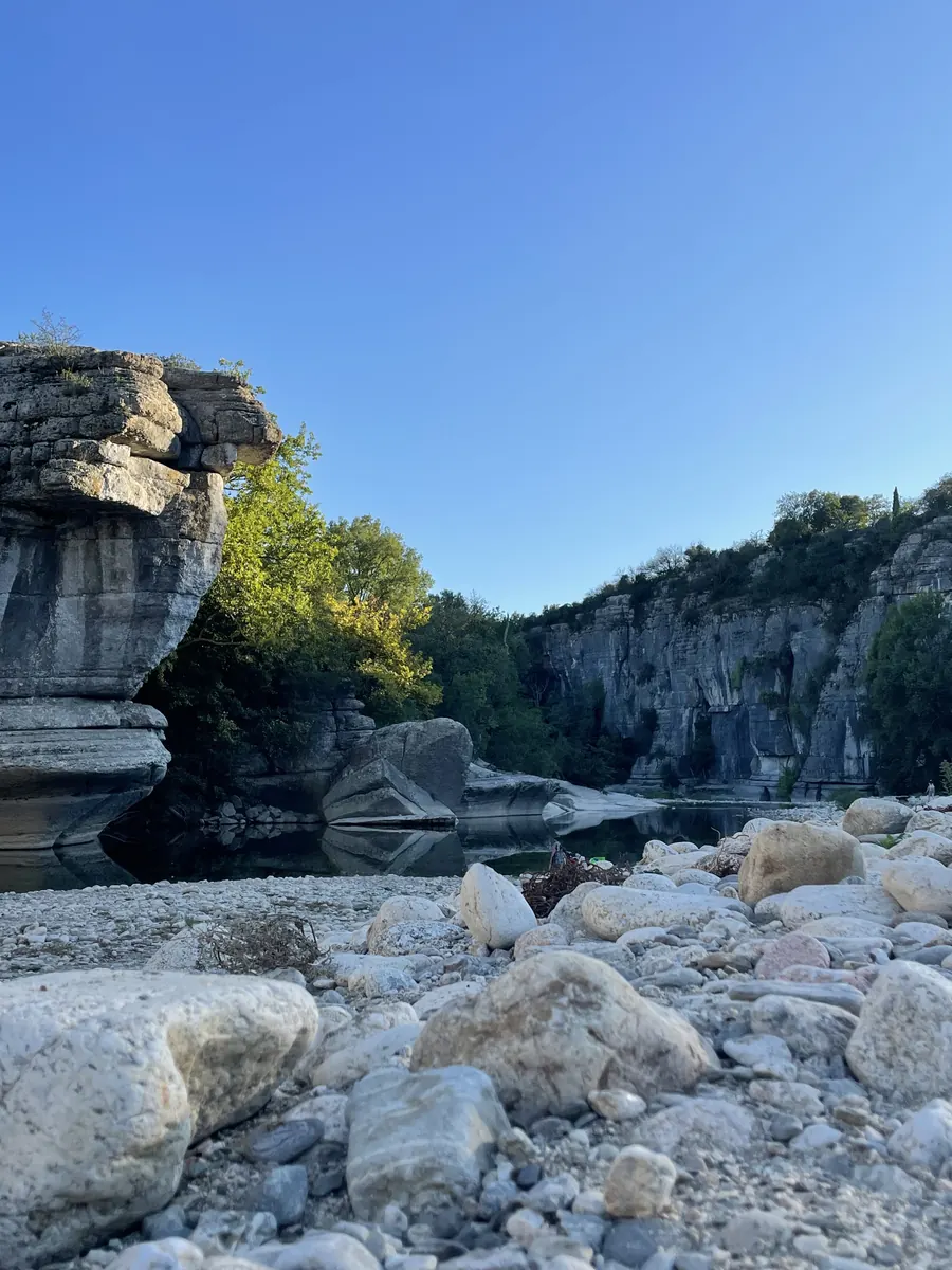 Vue sur les gorges