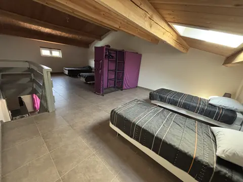 Anden udsigt over soveværelset ovenpå i gite 2