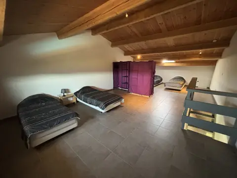 Soveværelse med fire senge i Gite 2